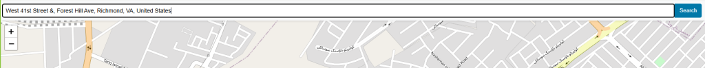 Draw circle around a point on map with radius