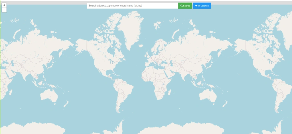 current time zone map