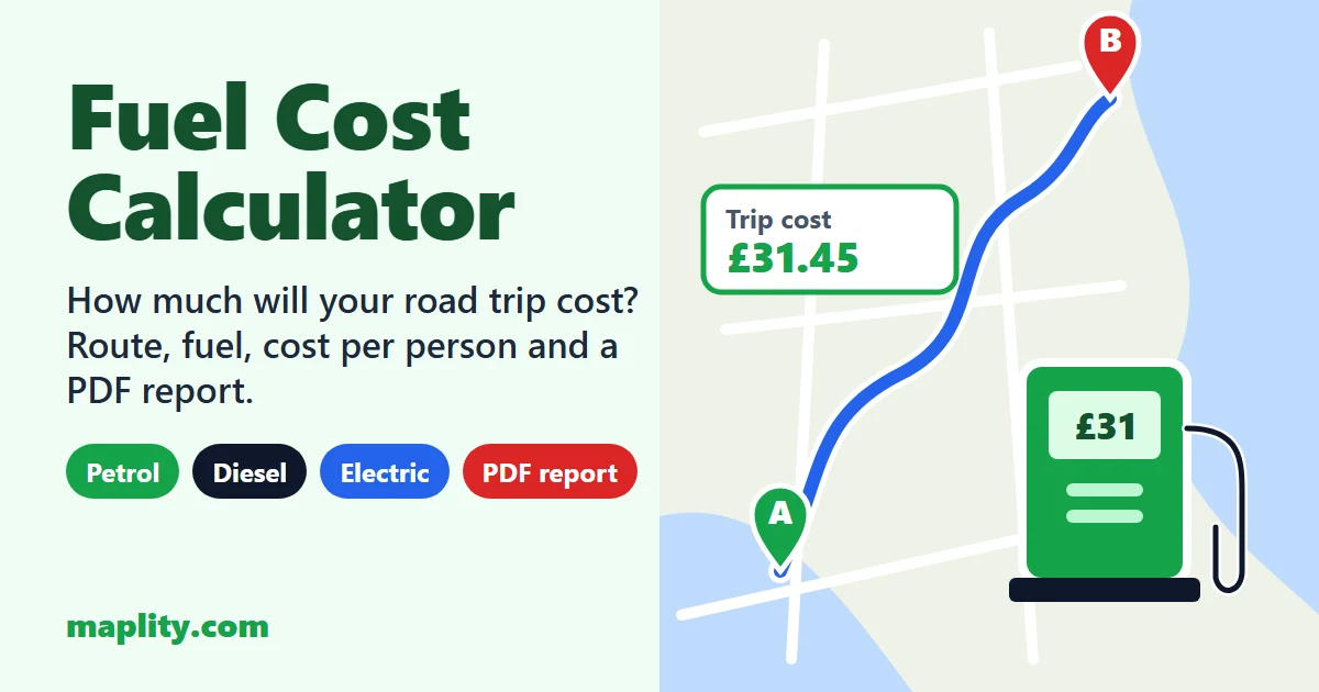 Fuel Cost Calculator screenshot
