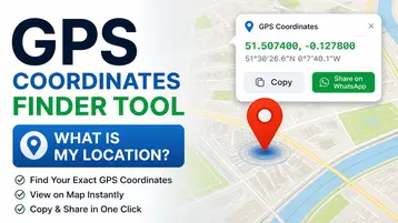 GPS Coordinates Finder screenshot
