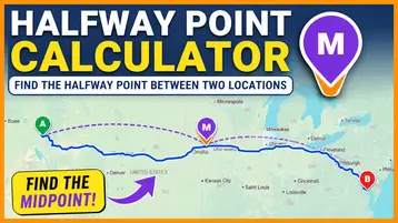 Halfway Point Calculator screenshot