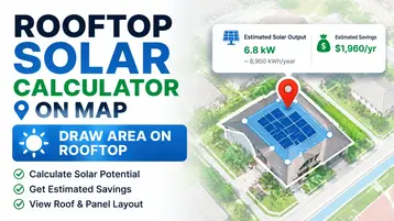 Roof Solar Calculator screenshot