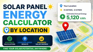 Solar Panel Energy Calculator by Location screenshot