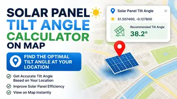 Solar Panel Tilt Angle Calculator screenshot