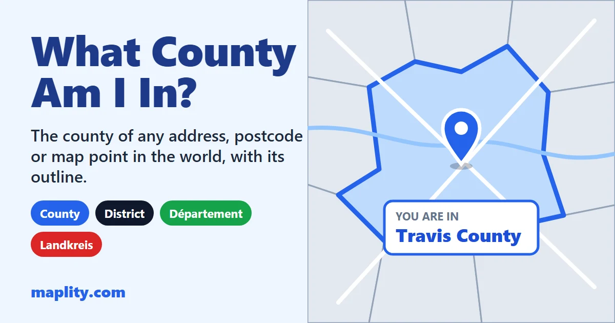 What County Am I In? screenshot